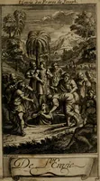 An illustration from Le guide fidele de la vraie gloire : presenté à monseigneur le duc de Bourgogne, instruisant ce jeune prince des choses qu'il doit croire, demander, pratiquer, frequenter, et eviter pour être roy pendant tous les siecles ... (1688)