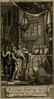 An illustration from Le guide fidele de la vraie gloire : presenté à monseigneur le duc de Bourgogne, instruisant ce jeune prince des choses qu'il doit croire, demander, pratiquer, frequenter, et eviter pour être roy pendant tous les siecles ... (1688)