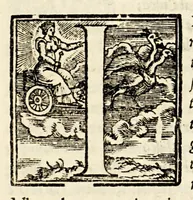 An illustration from Le historie del Sig. Agostino di Zarate contatore e consigliero dell' imperatore Carlo V. dello scoprimento et conquista del Perù, : nelle quali si ha piena & particolar relatione delle cose successe in quelle bande, dal principio fino alla pacificatione delle prouincie, si in quel che tocco allo scoprimento, come al successo delle guerre ciuili occorse fra gli Spagnuoli & capitani, che lo conquistarono. (1563)