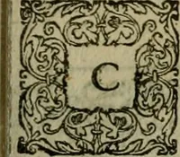An illustration from Le iardin, et cabinet poetique de Paul Contant, apoticaire de Poictiers (1609)