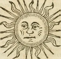 An illustration from Le imagini de gli dei de gli antichi : nelle quali sono descritte la religione de gli antichi li idoli, riti, & ceremonie loro, con l'aggiunta di molte principali imagini che nell'altre mancauano, et con l'espositione in epilogo di ciasceduna & suo significato (1624)