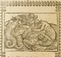 An illustration from Le imagini de gli dei de gli antichi : nelle quali sono descritte la religione de gli antichi li idoli, riti, & ceremonie loro, con l'aggiunta di molte principali imagini che nell'altre mancauano, et con l'espositione in epilogo di ciasceduna & suo significato (1624)