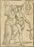 An illustration from Le imagini de gli dei de gli antichi : nelle quali sono descritte la religione de gli antichi li idoli, riti, & ceremonie loro, con l'aggiunta di molte principali imagini che nell'altre mancauano, et con l'espositione in epilogo di ciasceduna & suo significato (1624)