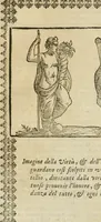 An illustration from Le imagini de gli dei de gli antichi : nelle quali sono descritte la religione de gli antichi li idoli, riti, & ceremonie loro, con l'aggiunta di molte principali imagini che nell'altre mancauano, et con l'espositione in epilogo di ciasceduna & suo significato (1624)