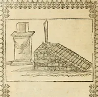 An illustration from Le imagini de gli dei de gli antichi : nelle quali sono descritte la religione de gli antichi li idoli, riti, & ceremonie loro, con l'aggiunta di molte principali imagini che nell'altre mancauano, et con l'espositione in epilogo di ciasceduna & suo significato (1624)