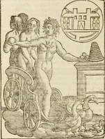 An illustration from Le imagini de gli dei de gli antichi : nelle quali sono descritte la religione de gli antichi li idoli, riti, & ceremonie loro, con l'aggiunta di molte principali imagini che nell'altre mancauano, et con l'espositione in epilogo di ciasceduna & suo significato (1624)