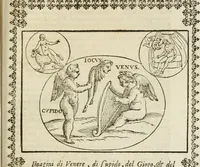 An illustration from Le imagini de gli dei de gli antichi : nelle quali sono descritte la religione de gli antichi li idoli, riti, & ceremonie loro, con l'aggiunta di molte principali imagini che nell'altre mancauano, et con l'espositione in epilogo di ciasceduna & suo significato (1624)
