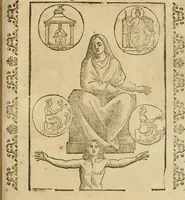 An illustration from Le imagini de gli dei de gli antichi : nelle quali sono descritte la religione de gli antichi li idoli, riti, & ceremonie loro, con l'aggiunta di molte principali imagini che nell'altre mancauano, et con l'espositione in epilogo di ciasceduna & suo significato (1624)