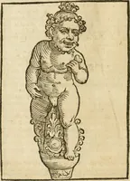 An illustration from Le imagini de gli dei de gli antichi : nelle quali sono descritte la religione de gli antichi li idoli, riti, & ceremonie loro, con l'aggiunta di molte principali imagini che nell'altre mancauano, et con l'espositione in epilogo di ciasceduna & suo significato (1624)