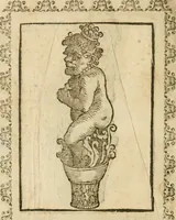 An illustration from Le imagini de gli dei de gli antichi : nelle quali sono descritte la religione de gli antichi li idoli, riti, & ceremonie loro, con l'aggiunta di molte principali imagini che nell'altre mancauano, et con l'espositione in epilogo di ciasceduna & suo significato (1624)