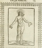 An illustration from Le imagini de gli dei de gli antichi : nelle quali sono descritte la religione de gli antichi li idoli, riti, & ceremonie loro, con l'aggiunta di molte principali imagini che nell'altre mancauano, et con l'espositione in epilogo di ciasceduna & suo significato (1624)