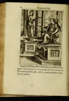 An illustration from Le imagini de gli dei de gli antichi, del signor Vincenzo Cartari regiano, nelle quali sono descritte la religione de gli antichi, li idoli, riti, & ceremonie loro, con l'agiunta di molte principali imagini, che nell'altre mancauano, et con l'espositione in epilogo di ciascheduna & suo significato. Estratta dall'istesso Cartari per Cesare Malfatti padoano, con vn cathalogo del medesimo di cento e più famosi dei loro natura e proprietà, estratto da questo & altri autori: opera vtilissima à historici, poeti, pittori, scultori, & professori di belle lettere .. (1609)