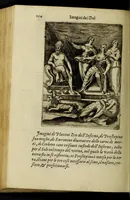 An illustration from Le imagini de gli dei de gli antichi, del signor Vincenzo Cartari regiano, nelle quali sono descritte la religione de gli antichi, li idoli, riti, & ceremonie loro, con l'agiunta di molte principali imagini, che nell'altre mancauano, et con l'espositione in epilogo di ciascheduna & suo significato. Estratta dall'istesso Cartari per Cesare Malfatti padoano, con vn cathalogo del medesimo di cento e più famosi dei loro natura e proprietà, estratto da questo & altri autori: opera vtilissima à historici, poeti, pittori, scultori, & professori di belle lettere .. (1609)
