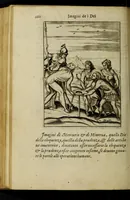 An illustration from Le imagini de gli dei de gli antichi, del signor Vincenzo Cartari regiano, nelle quali sono descritte la religione de gli antichi, li idoli, riti, & ceremonie loro, con l'agiunta di molte principali imagini, che nell'altre mancauano, et con l'espositione in epilogo di ciascheduna & suo significato. Estratta dall'istesso Cartari per Cesare Malfatti padoano, con vn cathalogo del medesimo di cento e più famosi dei loro natura e proprietà, estratto da questo & altri autori: opera vtilissima à historici, poeti, pittori, scultori, & professori di belle lettere .. (1609)
