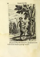 Picture 7 of 15 from Le imagini de gli dei de gli antichi : del signor Vincenzo Cartari reggiano : nelle quali sono descritte la religione de gli antichi, li idoli, riti & ceremonie loro : con l'aggiunta di molte principali imagini, che nell'altre mancauano : et con l'espositione in epilogo di ciascheduna & suo significato : estratta dall'istesso Cartari per Cesare Malfatti padoano : con vn cathalogo del medesimo di cento e più famosi dei, lor natura e proprietà, estratto da questo & altri autori : opera vtilissima a historici, poeti, pittori, scultori, & professori di belle lettere (1609), leaf 130