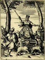 Picture 40 of 106 from Le imagini de gli dei de gli antichi (1609), leaf 187