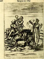 Picture 75 of 106 from Le imagini de gli dei de gli antichi (1609), leaf 323