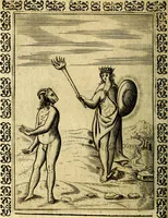 An illustration from Le imagini dei degli antichi (1608)