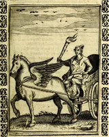 An illustration from Le imagini dei degli antichi (1608)