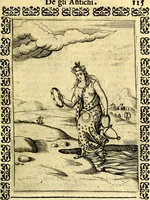 An illustration from Le imagini dei degli antichi (1608)