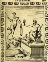 An illustration from Le imagini dei degli antichi (1608)