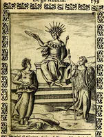 An illustration from Le imagini dei degli antichi (1608)