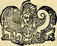 An illustration from Le imagini dei degli antichi (1608)