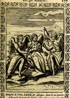 An illustration from Le imagini dei degli antichi (1608)