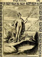 An illustration from Le imagini dei degli antichi (1608)