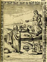 An illustration from Le imagini dei degli antichi (1608)