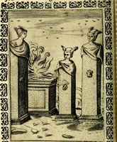 An illustration from Le imagini dei degli antichi (1608)