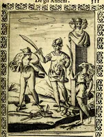 An illustration from Le imagini dei degli antichi (1608)