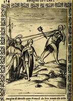 An illustration from Le imagini dei degli antichi (1608)