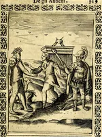 An illustration from Le imagini dei degli antichi (1608)