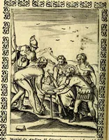 An illustration from Le imagini dei degli antichi (1608)