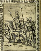 An illustration from Le imagini dei degli antichi (1608)