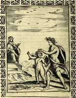 An illustration from Le imagini dei degli antichi (1608)