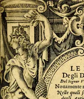 An illustration from Le imagini dei degli antichi (1608)