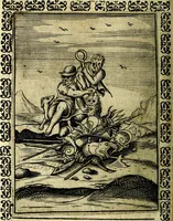 An illustration from Le imagini dei degli antichi (1608)