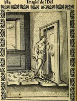 An illustration from Le imagini dei degli antichi (1608)