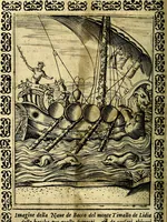 An illustration from Le imagini dei degli antichi (1608)