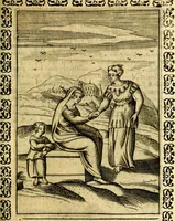An illustration from Le imagini dei degli antichi (1608)