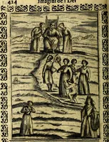 An illustration from Le imagini dei degli antichi (1608)