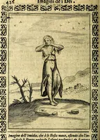 An illustration from Le imagini dei degli antichi (1608)