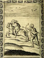 An illustration from Le imagini dei degli antichi (1608)