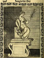 An illustration from Le imagini dei degli antichi (1608)