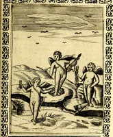 An illustration from Le imagini dei degli antichi (1608)