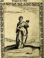 An illustration from Le imagini dei degli antichi (1608)