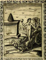An illustration from Le imagini dei degli antichi (1608)