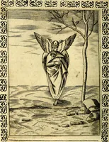 An illustration from Le imagini dei degli antichi (1608)